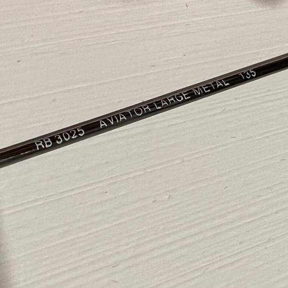 Ray Ban Polarized Aviators - Picture 3 of 3